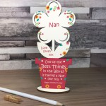 Novelty Nan Gift For Mothers Day Flower Gift From Grandchildren