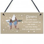 Personalised Gift For Sister Birthday Hanging Plaque Best Friend