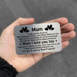 Best Friend Gift For Mum Mothers Day Birthday Gift Metal Card