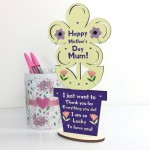 Happy Mothers Day Mum Standing Flower Thank You Gift