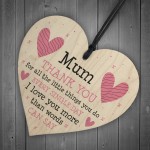 I Love You Mum Gifts Hanging Sign Thank You Gift For Birthday