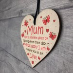 Gifts For Mothers Day Birthday For Mum Wood Heart Thank You