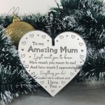 Mum Gift Engraved Heart Mothers Day Gifts For Mum From Daughter