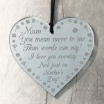 Funny Gift For Mothers Day Engraved Heart Gift For Mum