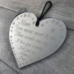 Funny Gift For Mothers Day Engraved Heart Gift For Mum
