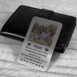 We Love You Gift Personalised Photo Card Mothers Day Gift