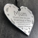 Love You Gifts For Mum Mothers Day Gift Engraved Heart Thank You