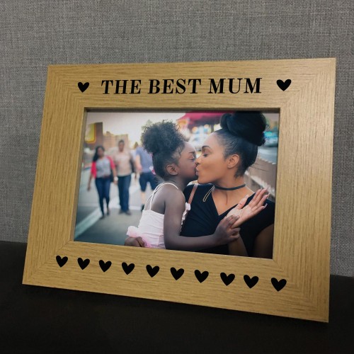 The Best Mum Gift Photo Frame Mothers Day Birthday Gift