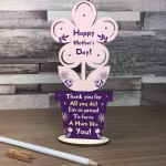 Special Mum Gift Wood Flower Mothers Day Gifts From Daughter Son