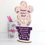 Special Mum Gift Wood Flower Mothers Day Gifts From Daughter Son