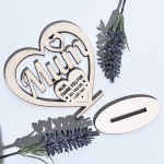 Engraved Mum Heart Birthday Mothers Day Gift For Mum Mummy