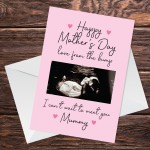 Mothers Day Card From Bump Personalised Baby Photo Mummy To Be