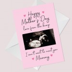 Mothers Day Card From Bump Personalised Baby Photo Mummy To Be