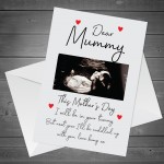 1st Mothers Day Card From Bump Personalised Photo Mummy To Be