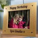 Birthday Gifts For Her 7x5 Wooden Photo Frame Gift For Women