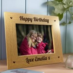 Birthday Gifts For Her 7x5 Wooden Photo Frame Gift For Women