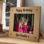 Birthday Gifts For Her 7x5 Wooden Photo Frame Gift For Women