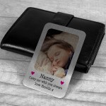 Mothers Day Gift For Nanny Personalised Carry Me Metal Card