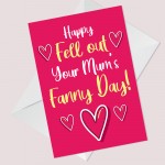 Funny Mothers Day Card From Son Daughter Rude Cheey Humour