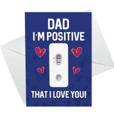 Funny Dad Card Fathers Day Joke Birthday Card For Dad