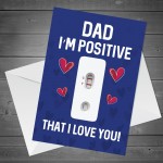 Funny Dad Card Fathers Day Joke Birthday Card For Dad