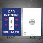 Funny Dad Card Fathers Day Joke Birthday Card For Dad