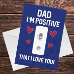 Funny Dad Card Fathers Day Joke Birthday Card For Dad