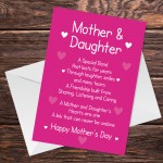 Mum Mothers Day Card From Daughter Love Poem Quality Card