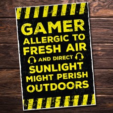 Gaming Bedroom Accessories Bedroom Sign Novelty Birthday Gift