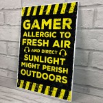 Gaming Bedroom Accessories Bedroom Sign Novelty Birthday Gift