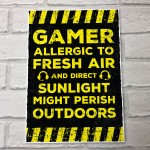 Gaming Bedroom Accessories Bedroom Sign Novelty Birthday Gift