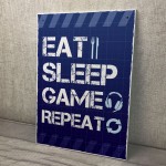 Funny Gaming Sign / Boys Bedroom Sign / Games Room Wall Art