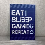 Funny Gaming Sign / Boys Bedroom Sign / Games Room Wall Art