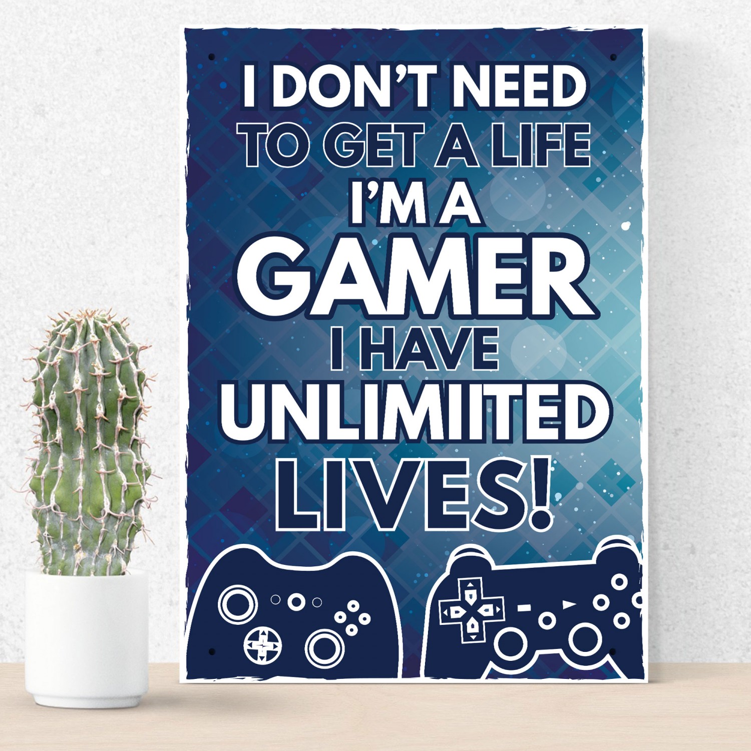 I don't need to get a life. I'm a gamer I have lots of lives Art