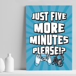 Gaming Wall Art Novelty Gamer Gift For Boys Bedroom Games 