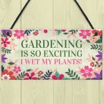 Funny Garden Plaque Gardening Gifts Hanging Garden Shed Signs