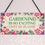 Funny Garden Plaque Gardening Gifts Hanging Garden Shed Signs