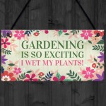 Funny Garden Plaque Gardening Gifts Hanging Garden Shed Signs