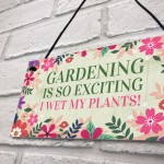 Funny Garden Plaque Gardening Gifts Hanging Garden Shed Signs