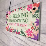 Funny Garden Plaque Gardening Gifts Hanging Garden Shed Signs