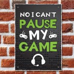 Gaming Sign Bedroom Gift Gamer Xbox Playstation Inspired Gifts