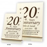 Personalised 20th Anniversary Wedding Gifts For Him Her Couple