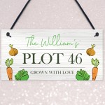 Funny Allotment Sign Personalised Plot Sign Garden Summerhouse