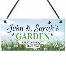 Garden Sign for Summerhouse Shed Decking PersonalisedA gorgeous 