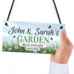 Garden Sign for Summerhouse Shed Decking PersonalisedA gorgeous 