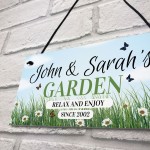 Garden Sign for Summerhouse Shed Decking PersonalisedA gorgeous 