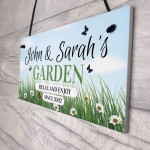 Garden Sign for Summerhouse Shed Decking PersonalisedA gorgeous 