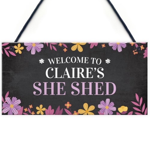 PERSONALISED Garden Shed Gift For Her Garden Summer House