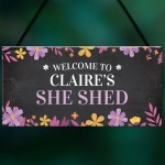 PERSONALISED Garden Shed Gift For Her Garden Summer House