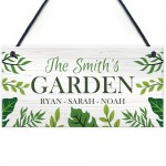 PERSONALISED Garden Signs And Plaques Gardening Gifts Deocr